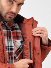 темно-красный - Regatta Sterlings IV Waterproof Jacket - Image 6 of 9