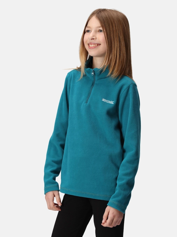 Regatta Teal Blue Hot Shot II Half Zip Fleece - Image 1 of 1 Regatta Teal Blue Hot Shot II Half Zip Fleece - Image 1 of 1