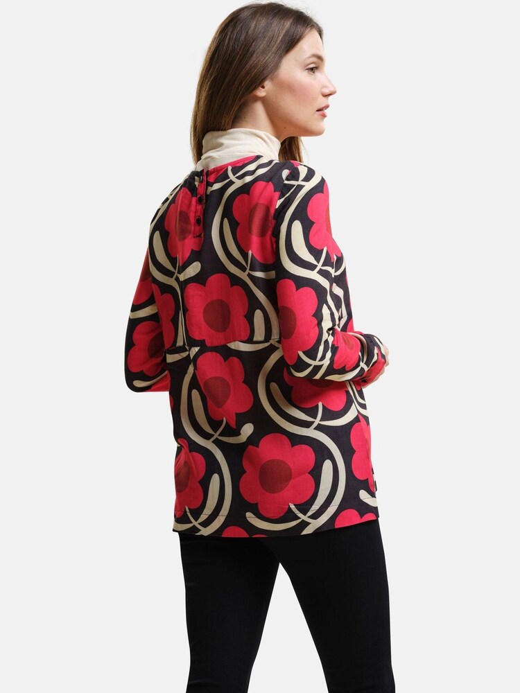 Regatta Pink Orla Kiely Long Sleeve Blouse - Image 2 of 4