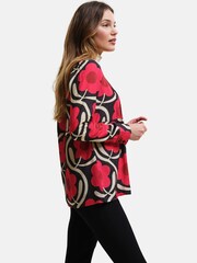 Regatta Pink Orla Kiely Long Sleeve Blouse - Image 3 of 4