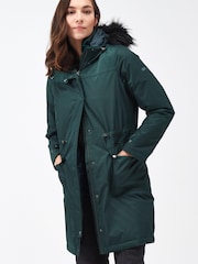Regatta Green Lellani Waterproof Insulated Thermal Jacket - Image 1 of 8