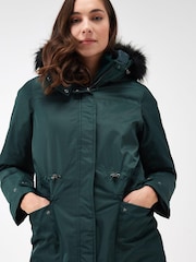 Regatta Green Lellani Waterproof Insulated Thermal Jacket - Image 4 of 8