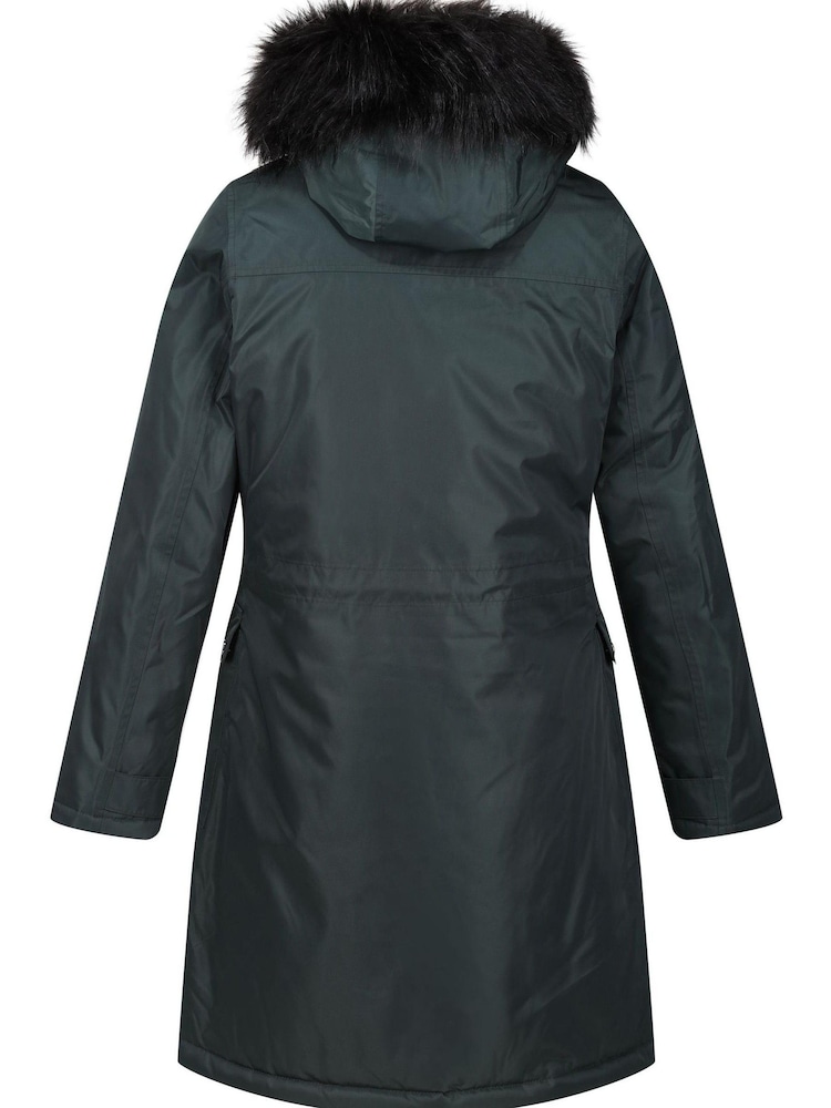 Regatta Green Lellani Waterproof Insulated Thermal Jacket - Image 8 of 8