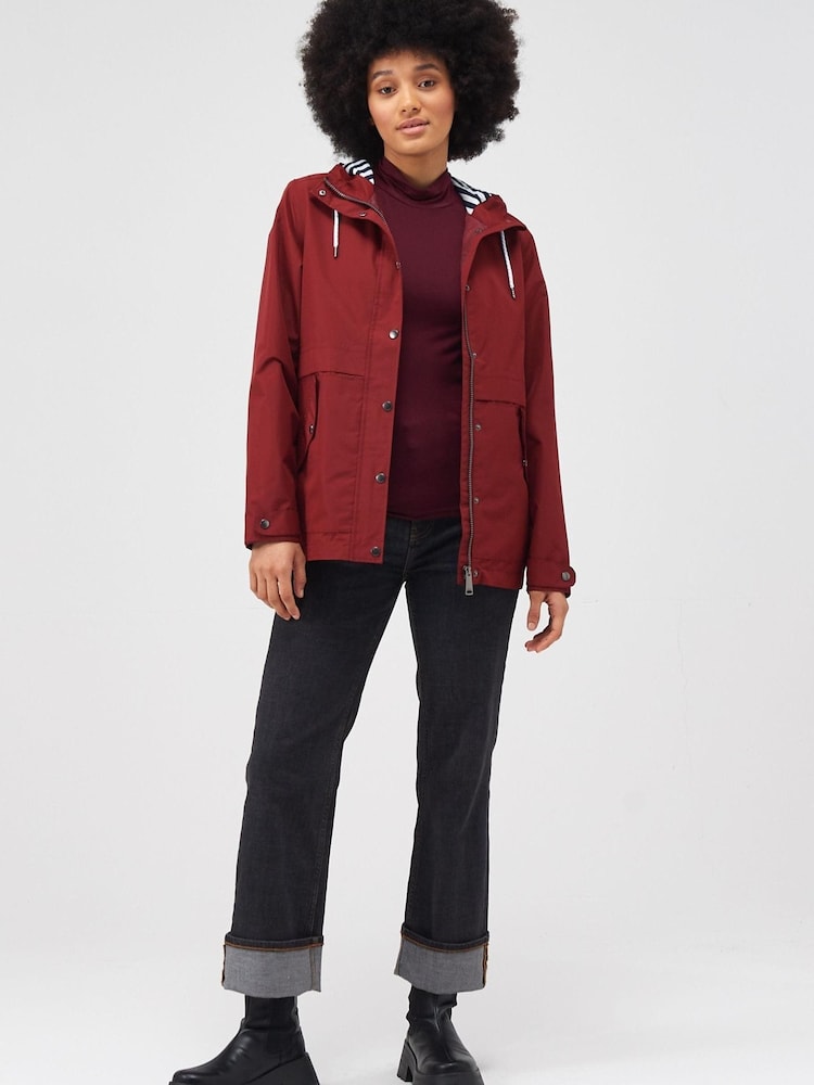 Dunkelrot - Regatta Bayla Wasserfeste Jacke - Bild 1 von 8