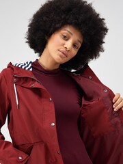 Dunkelrot - Regatta Bayla Wasserfeste Jacke - Bild 5 von 8