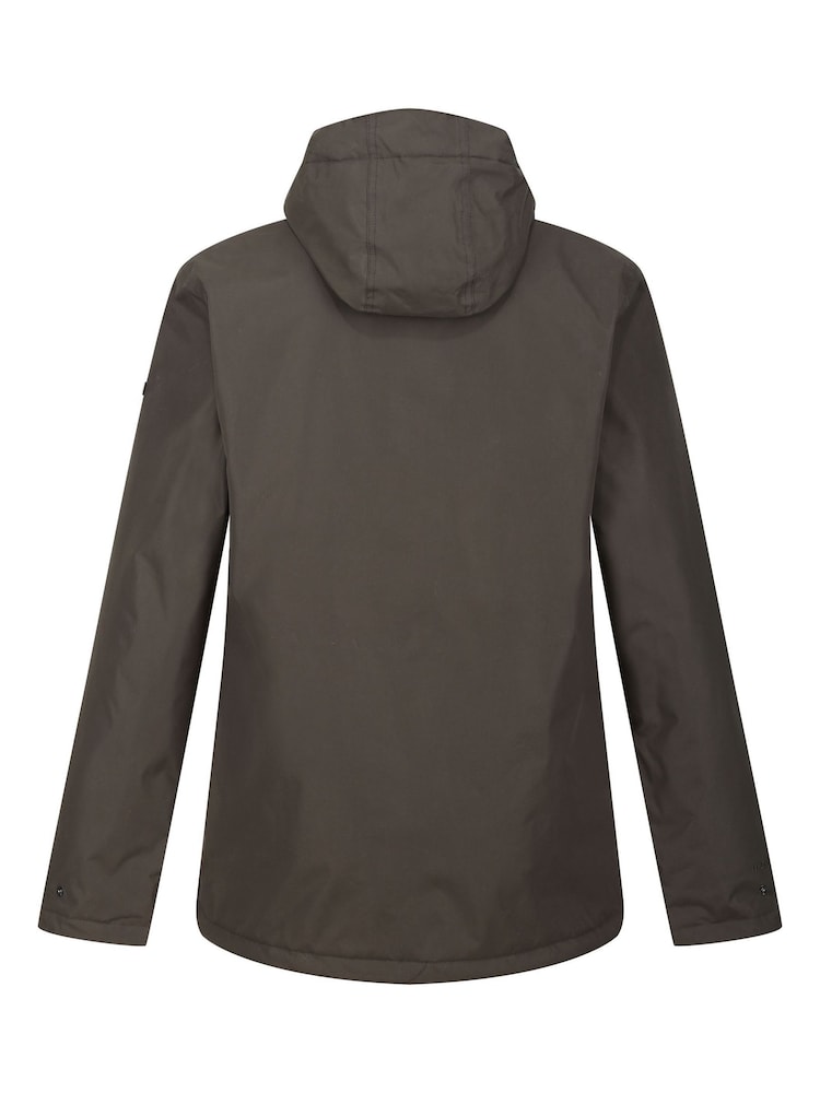 Regatta Green Broadia Waterproof Insulated Jacket - Image 8 of 8