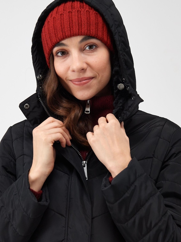 Regatta Black Panthea Padded Thermal Jacket