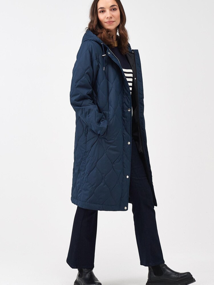 Niebieski - Women's Jaycee Quilted Thermal Jacket - Image 3 of 11