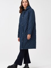 Niebieski - Women's Jaycee Quilted Thermal Jacket - Image 4 of 11