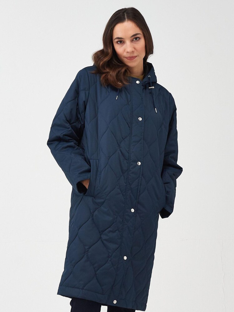 Niebieski - Women's Jaycee Quilted Thermal Jacket - Image 5 of 11