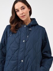 Niebieski - Women's Jaycee Quilted Thermal Jacket - Image 6 of 11