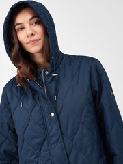 Niebieski - Women's Jaycee Quilted Thermal Jacket - Image 8 of 11