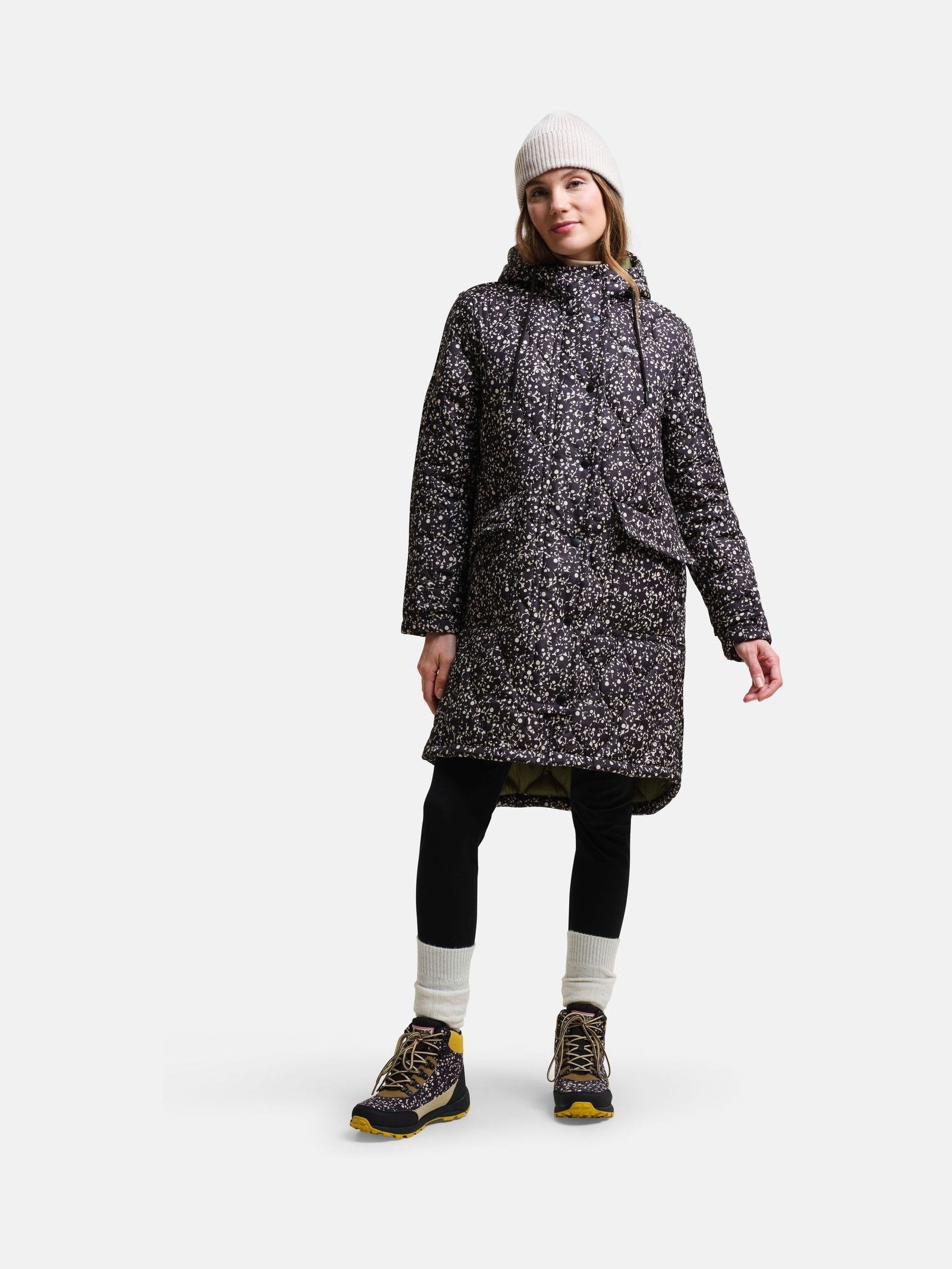Buy Regatta Pink Orla Kiely Mid Length Quilted Jacket from Next Luxembourg