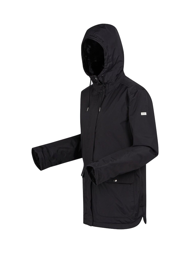 Regatta Black Broadia Waterproof Insulated Jacket - Image 9 of 9