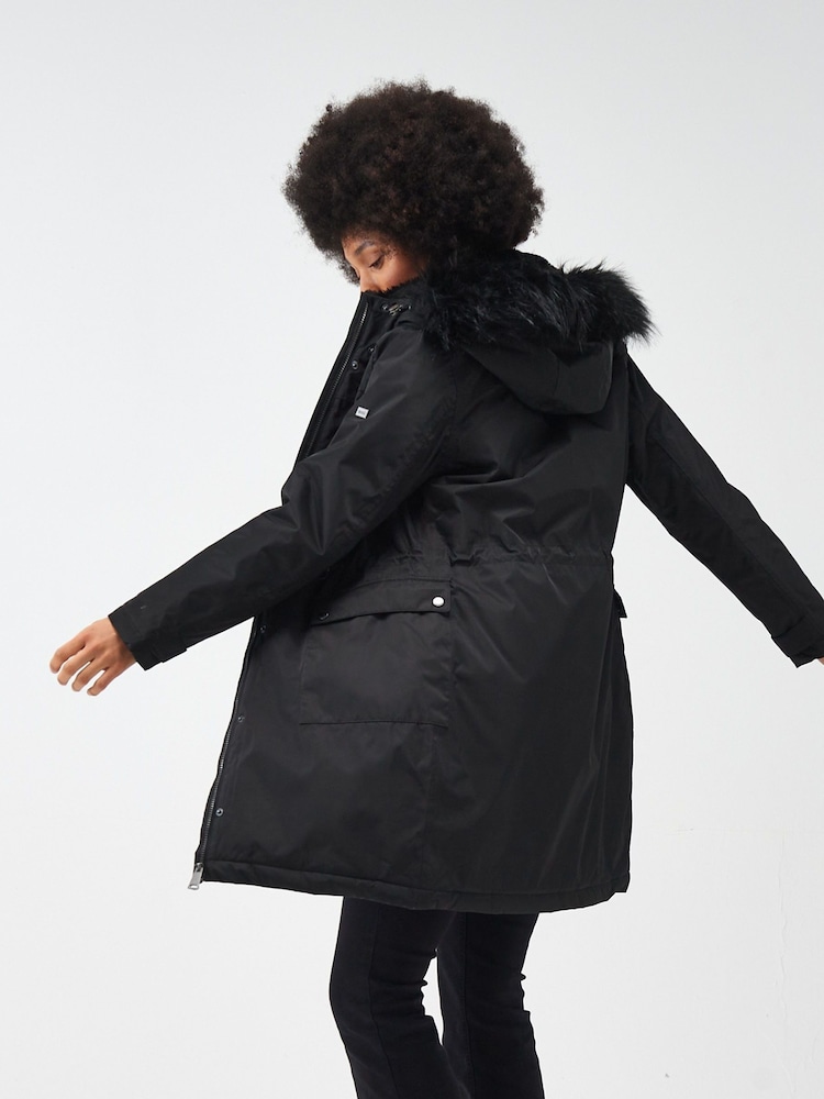 Regatta Black Lellani Waterproof Insulated Thermal Jacket - Image 2 of 8
