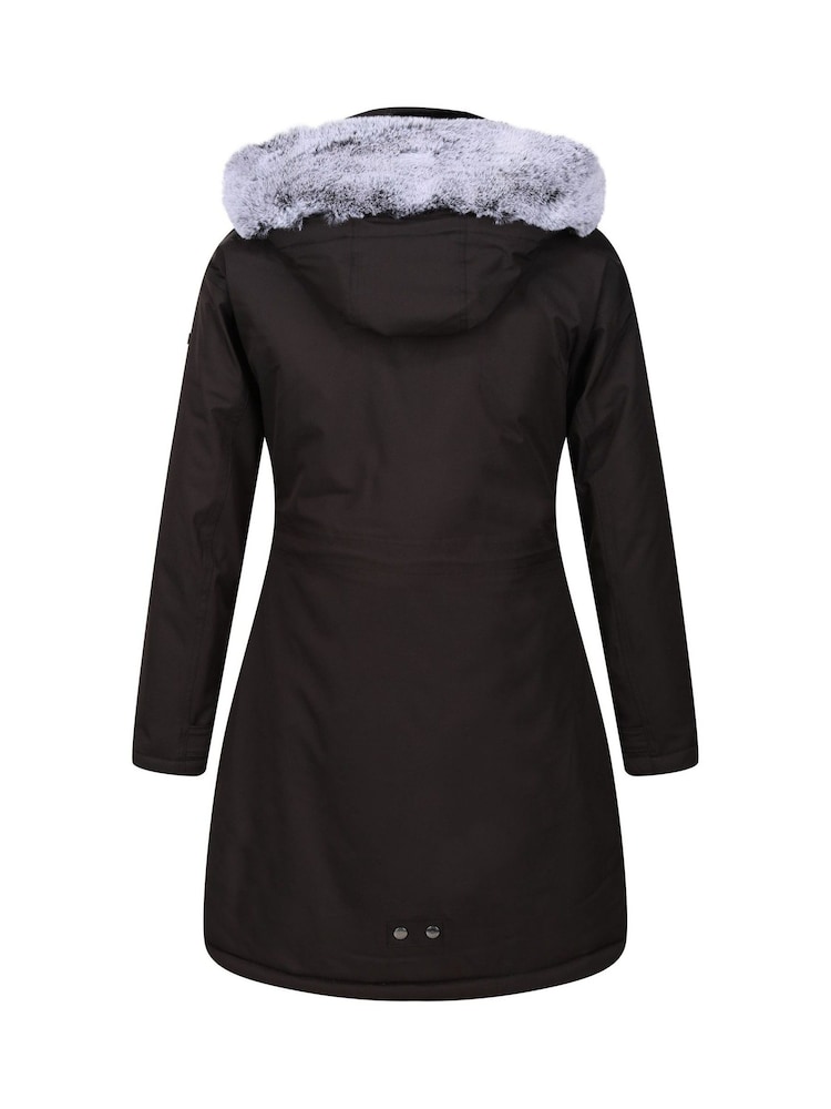 Regatta Black Samaria Waterproof Insulated Thermal Jacket - Image 8 of 8