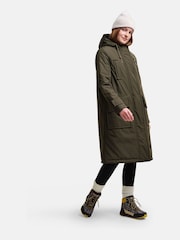Regatta Green Orla Kiely Long Length Waterproof Jacket - Image 3 of 8