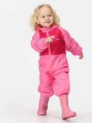 Regatta Pink Mudplay III Waterproof Puddlesuit - Image 3 of 5