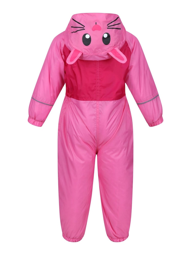 Regatta Pink Mudplay III Waterproof Puddlesuit - Image 5 of 5