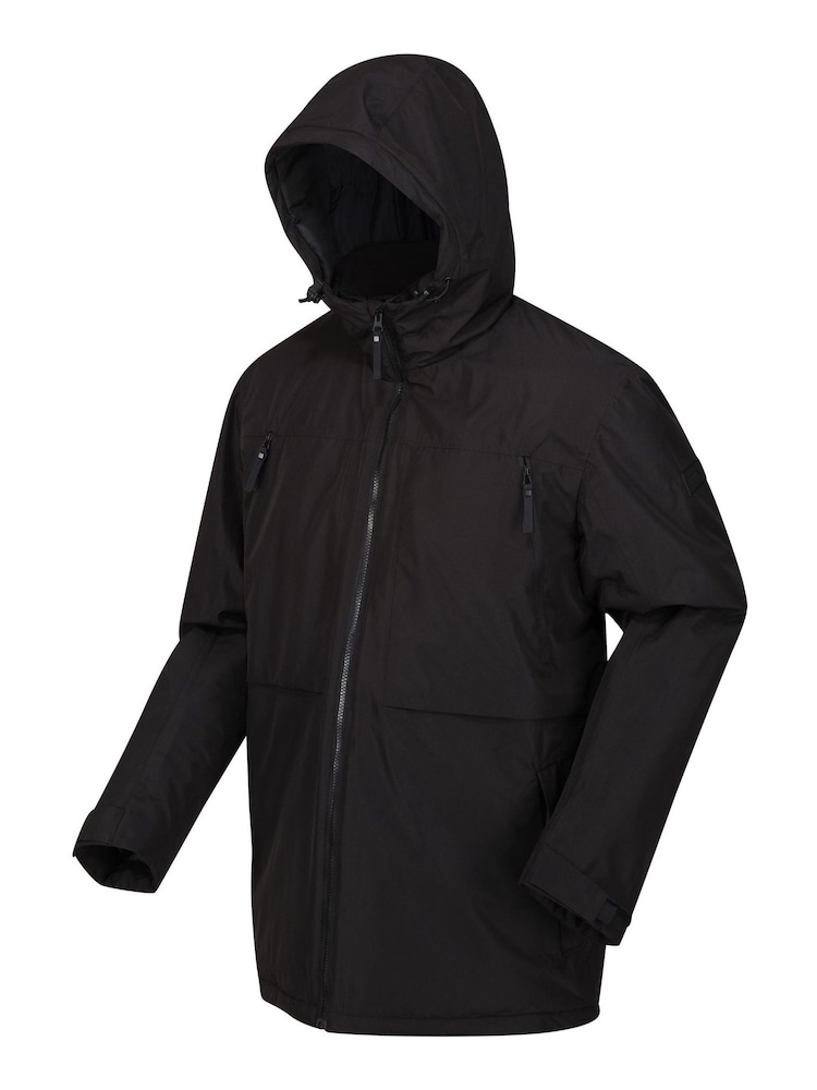 Regatta Black Larrick Waterproof Insulated Thermal Jacket - Image 9 of 9
