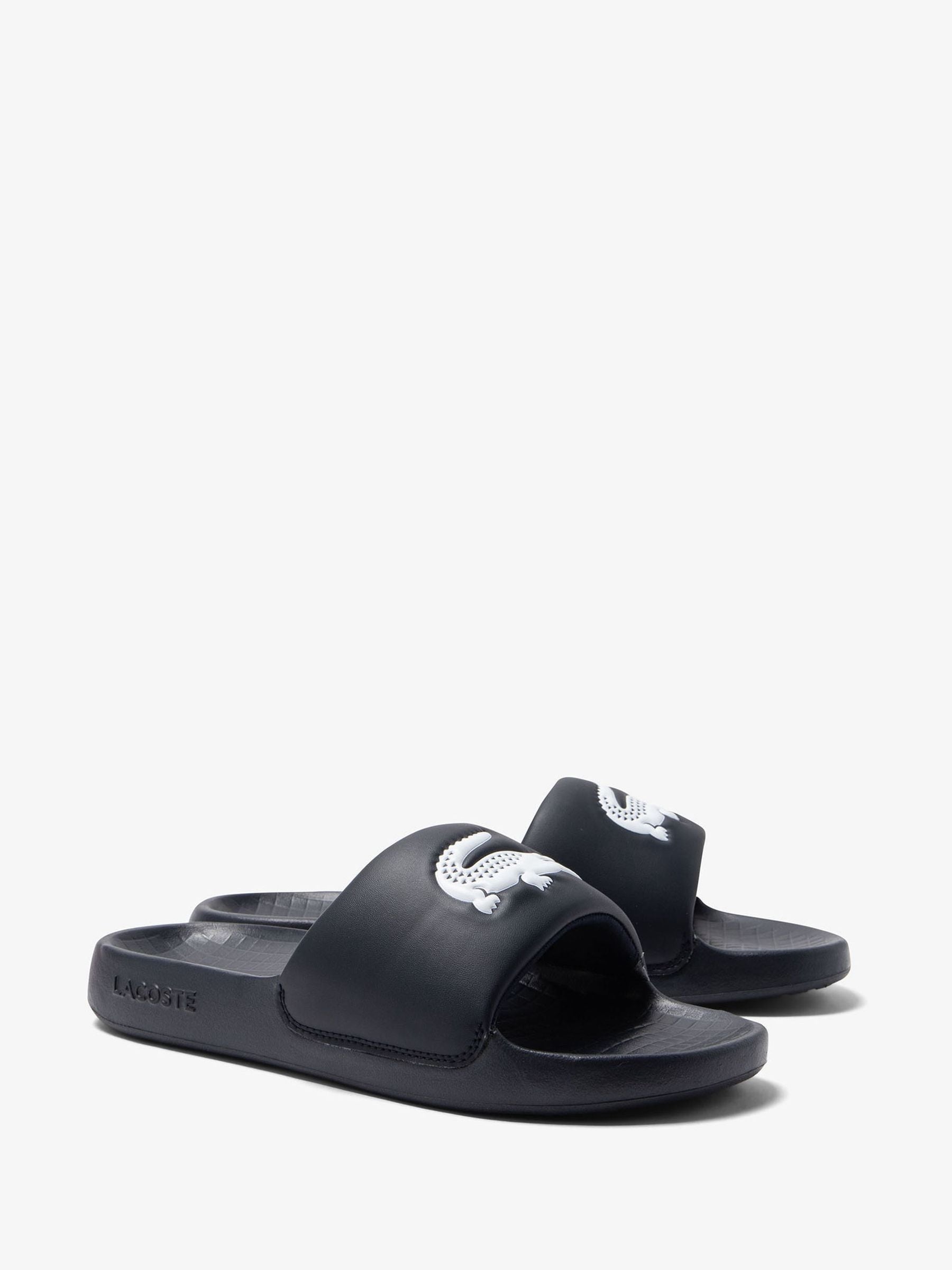 Acheter Noir Lacoste Serve Croco 1.0 Sliders from Next Luxembourg