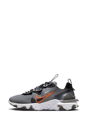 Nike Grey React Vision Trainers - Image 2 of 10