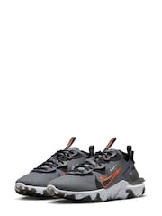 Nike Grey React Vision Trainers - Image 5 of 10