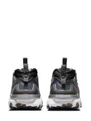 Nike Grey React Vision Trainers - Image 6 of 10