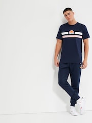 Ellesse Navy 100% Cotton Aprel T-Shirt - Image 1 of 5