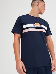 Ellesse Navy 100% Cotton Aprel T-Shirt - Image 2 of 5