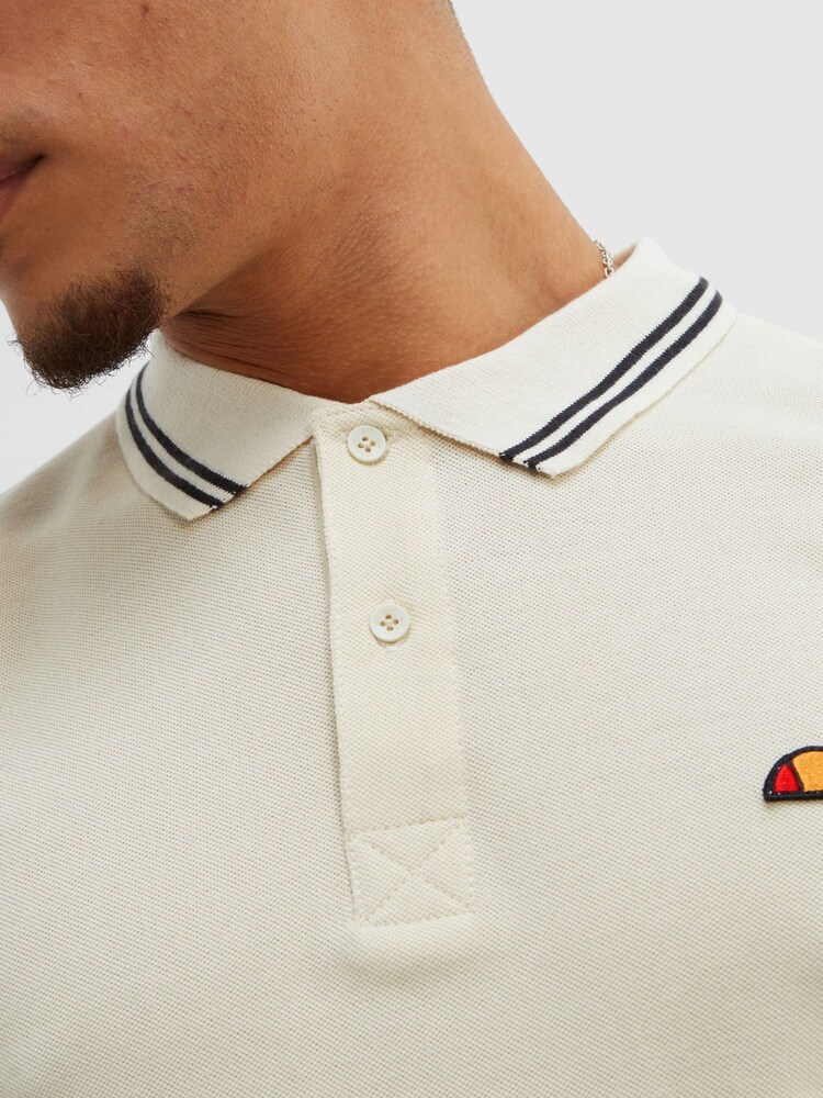 Ellesse Cream Rookie Polo Shirt - Image 4 of 5