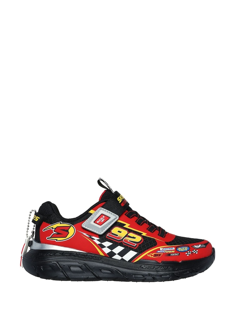 Skechers Black Skech Tracks Trainers - Image 1 of 5