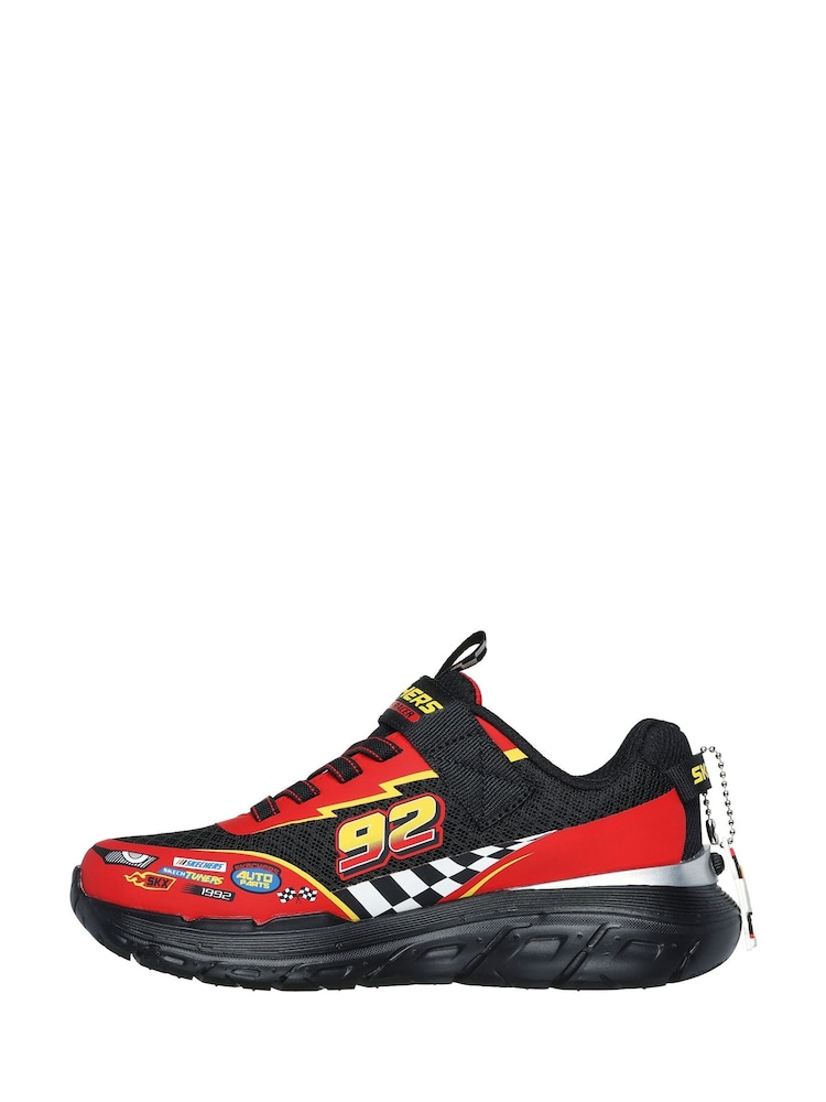 Skechers Black Skech Tracks Trainers - Image 2 of 5 Skechers Black Skech Tracks Trainers - Image 2 of 5