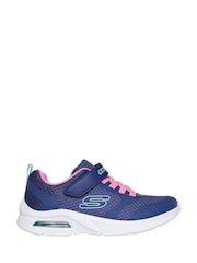 Skechers Blue Microspec Max Trainers - Image 1 of 5