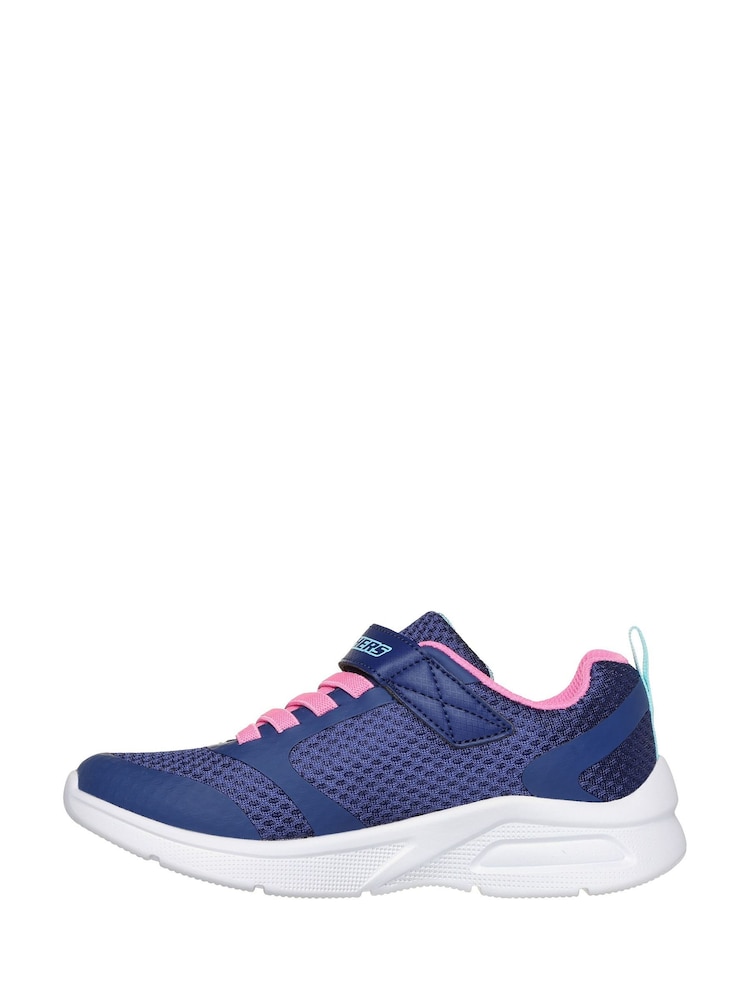 Skechers Blue Microspec Max Trainers - Image 2 of 5