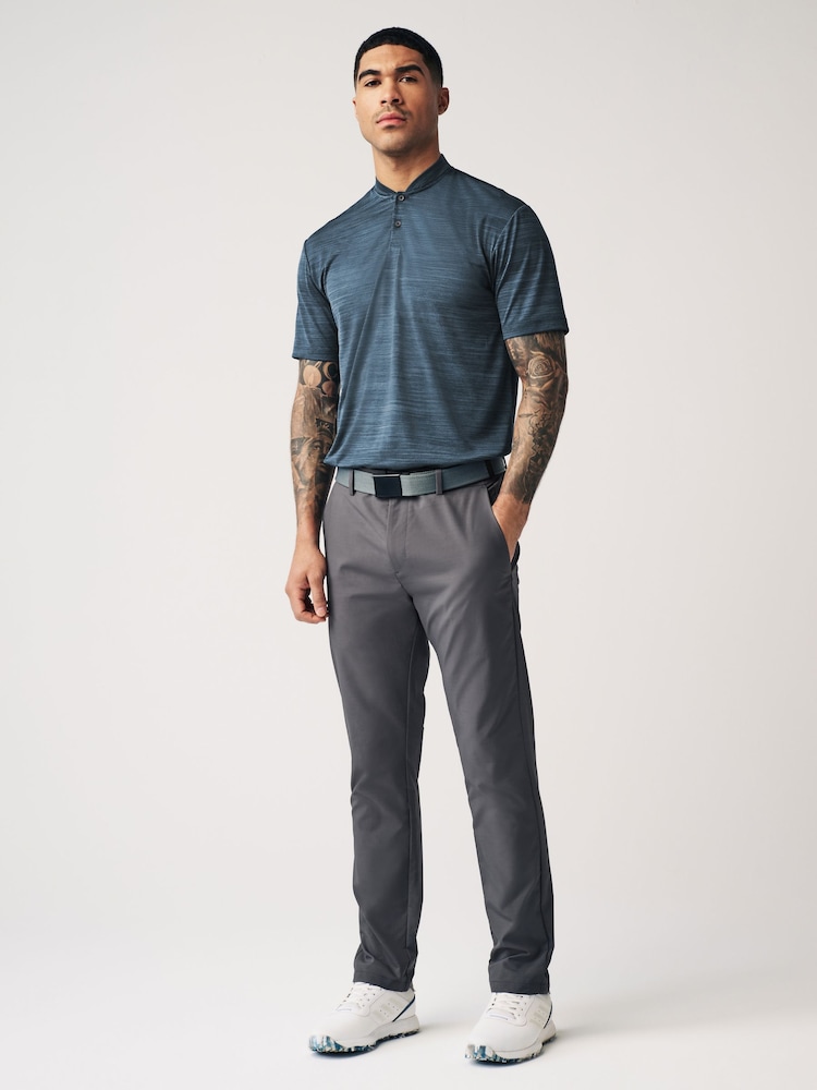 Blue Buttoned Collar Training T-Shirt - Image 2 of 8