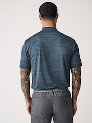 Blue Buttoned Collar Training T-Shirt - Image 4 of 8