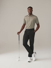 Stone Textured Golf Polo Shirt - Image 4 of 8