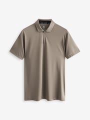 Stone Textured Golf Polo Shirt - Image 7 of 8