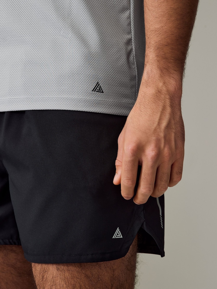 Light Grey Active Gym Printed Training T-Shirt - Image 3 of 6