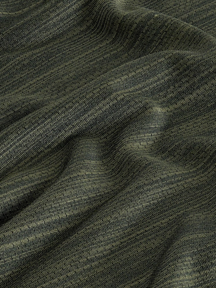 Khaki Green Short Sleeve Tee Active Mesh Training T-Shirt - Image 3 of 3