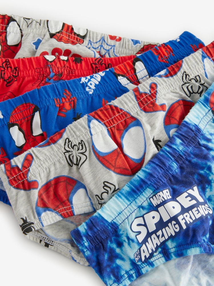 Spiderman Briefs 5 Pack (1.5-10yrs) - Image 8 of 9