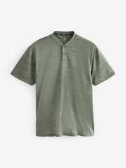 Green Buttoned Collar Training T-Shirt - Image 5 of 7