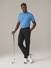 Blue Active Textured Golf Polo Shirt - Image 2 of 10