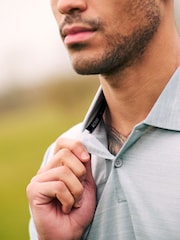 Hellgrau - Aktives Mesh-Golf-Polo-Shirt - Bild 6 von 9
