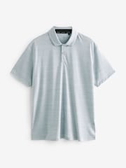 Hellgrau - Aktives Mesh-Golf-Polo-Shirt - Bild 7 von 9