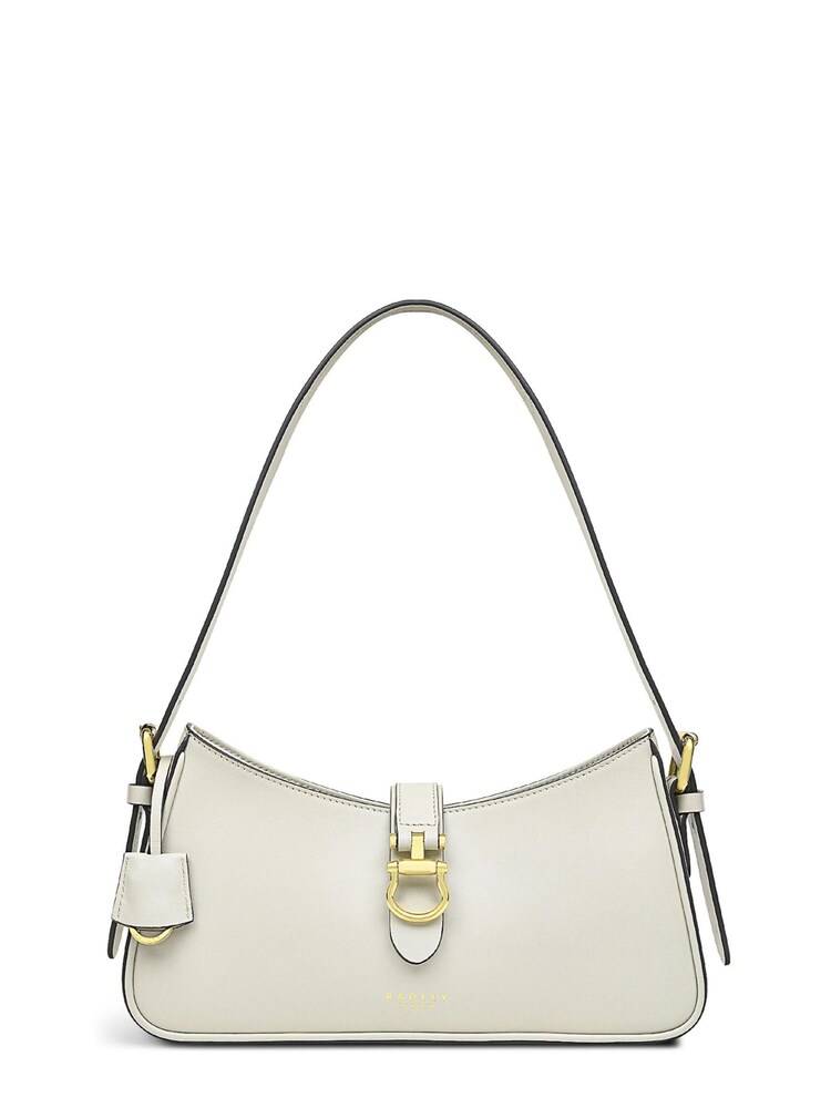 Radley London Ivory Linden Gardens Medium Ziptop Shoulder Bag - Image 1 of 5 Radley London Ivory Linden Gardens Medium Ziptop Shoulder Bag - Image 1 of 5