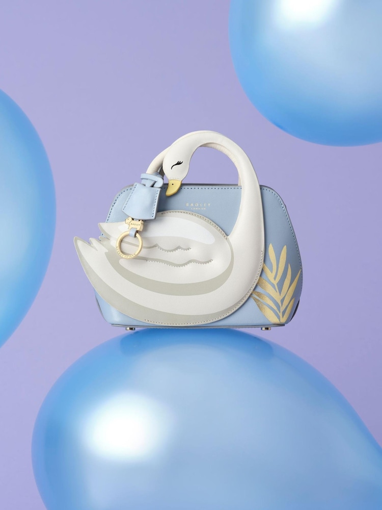 Radley London Blue The Anniversary Minis Small Zip-Top Grab Bag - Image 1 of 6