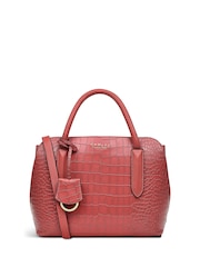 Radley London Red Liverpool Street 2.0 Faux Croc Small Zip-Top Multiway Bag - Image 3 of 6