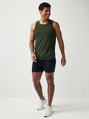 Khaki Green Active Mesh Gym Vest - Image 2 of 8
